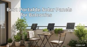 Best Portable Solar Panels for Balconies