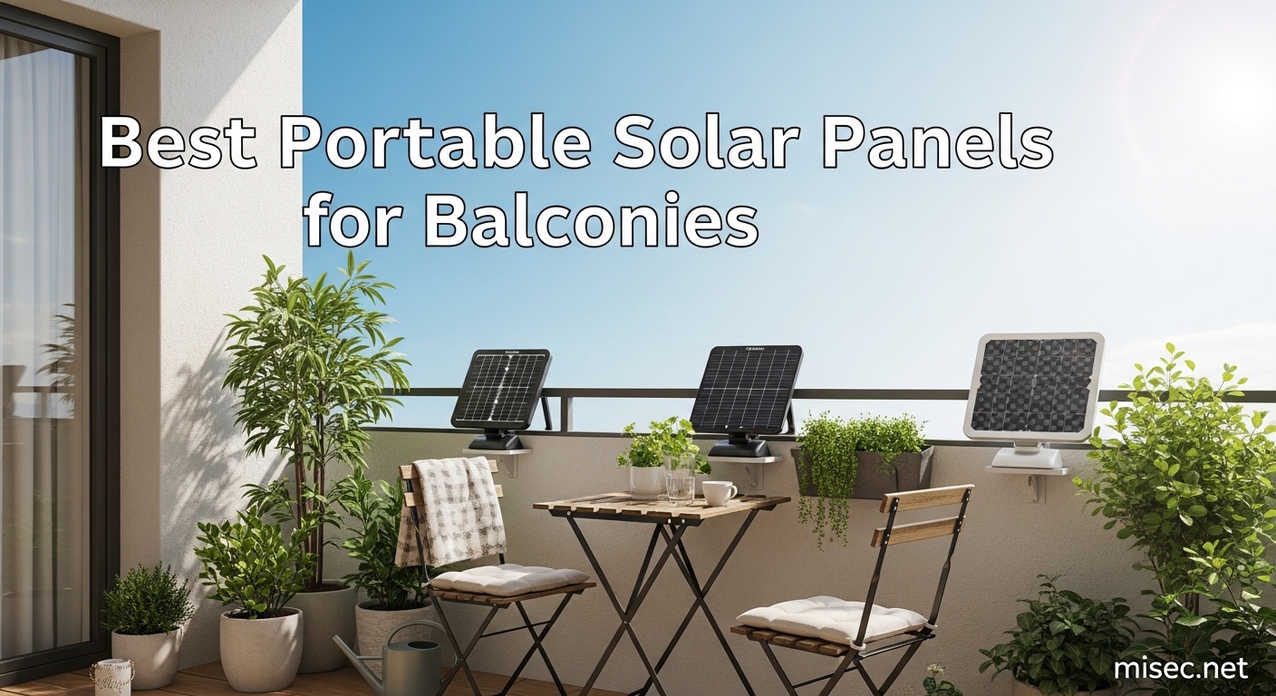 Best Portable Solar Panels for Balconies