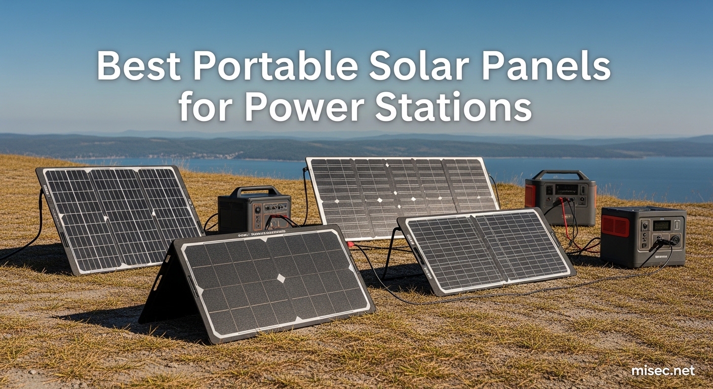Best Portable Solar Panels for Power Stations