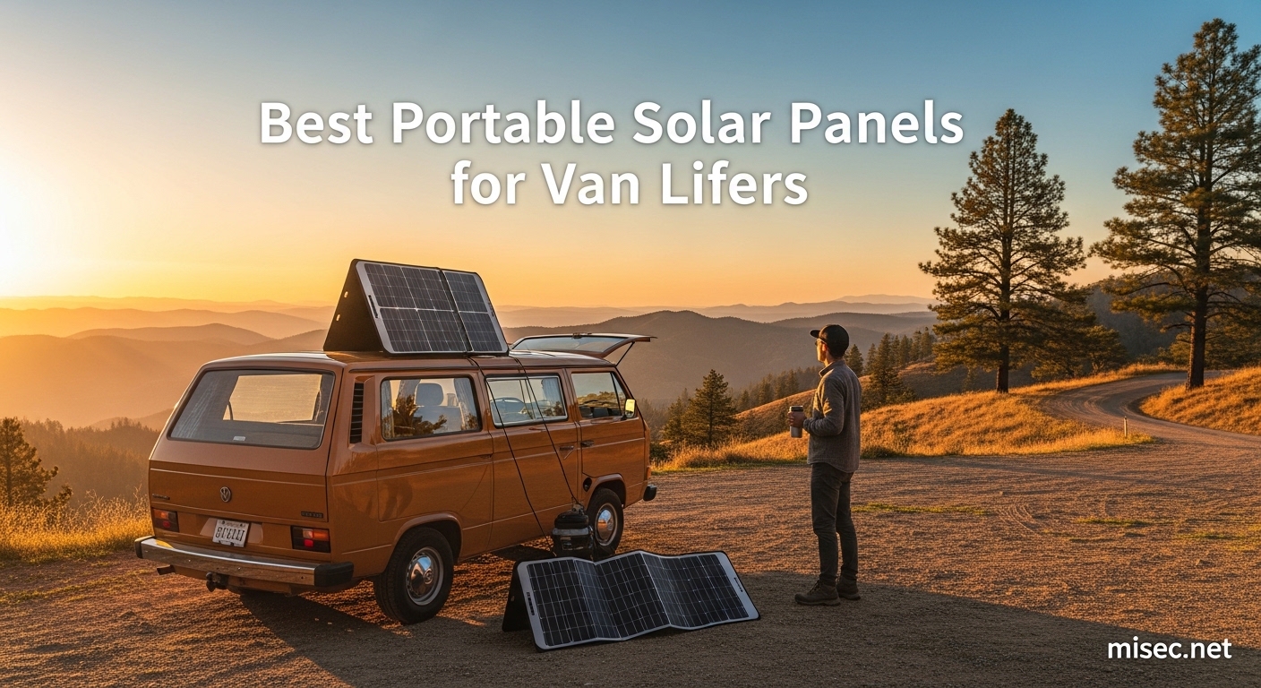 Best Portable Solar Panels for Van Lifers