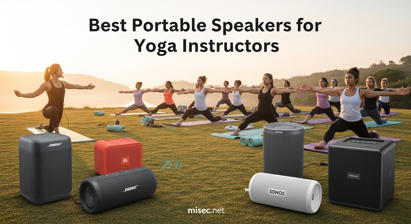 Best Portable Speakers for Yoga Instructors
