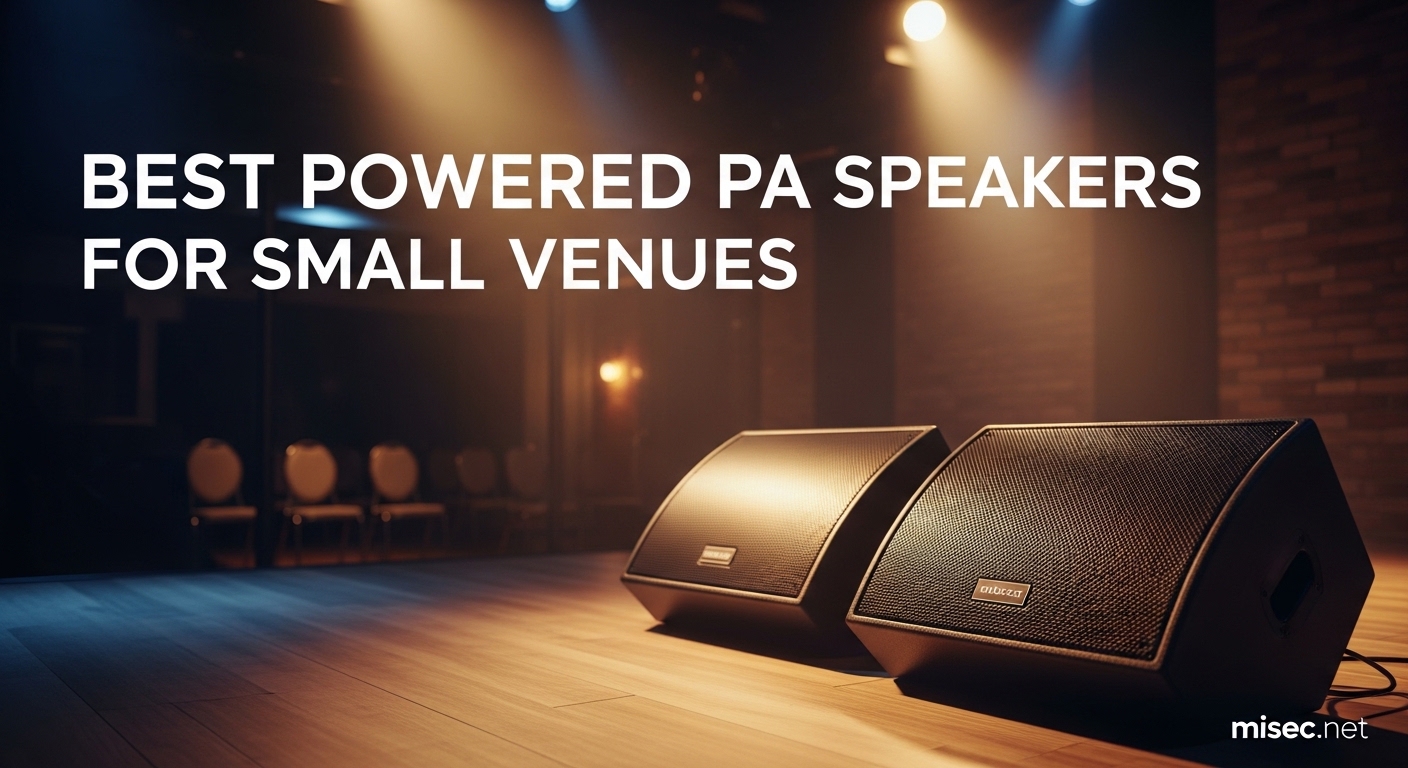Best Powered PA Speakers for Small Venues