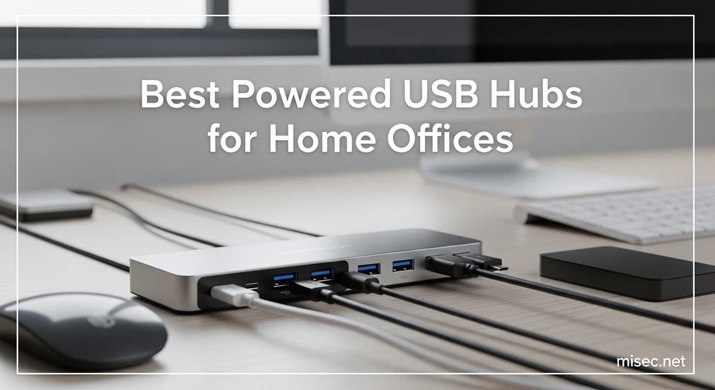 Best Powered USB Hubs for Home Offices