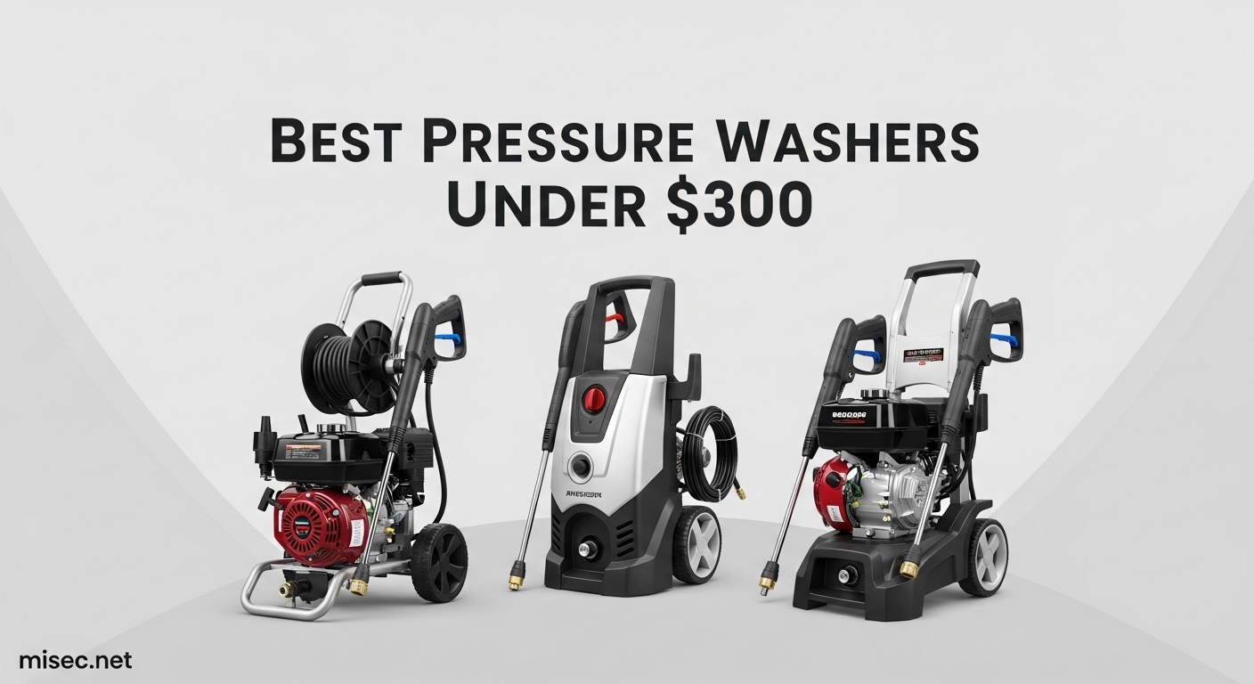 Best Pressure Washers Under $300
