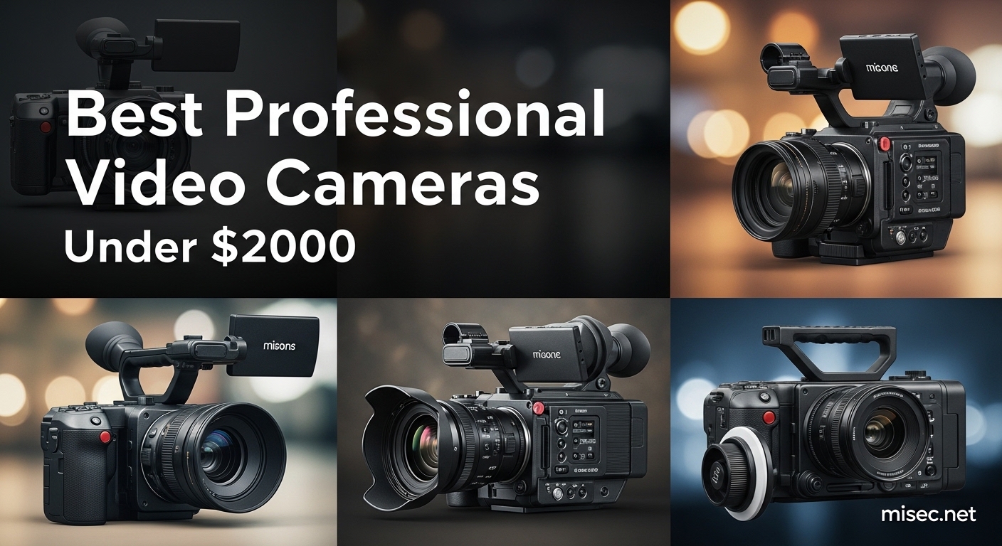 Best Professional Video Cameras Under $2000