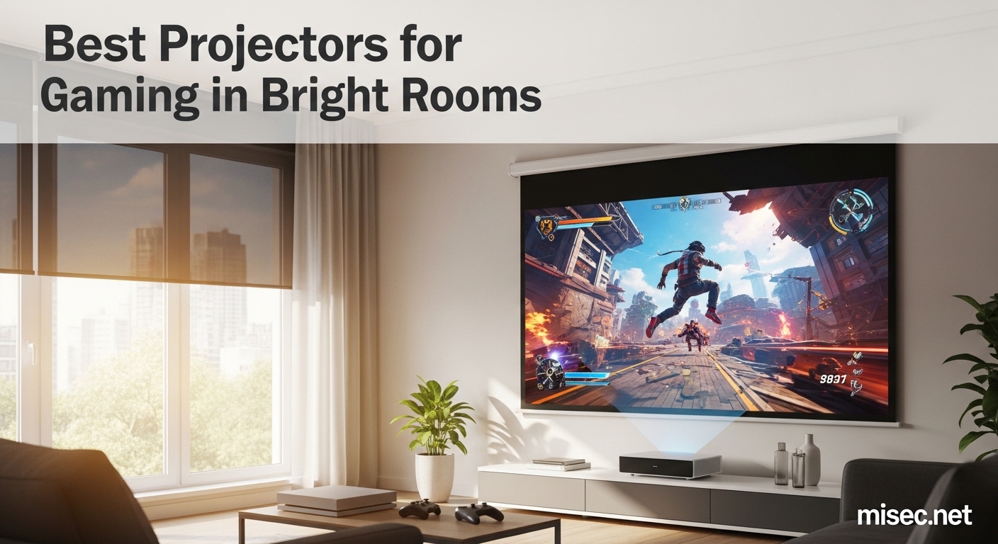 Best Projectors for Gaming in Bright Rooms