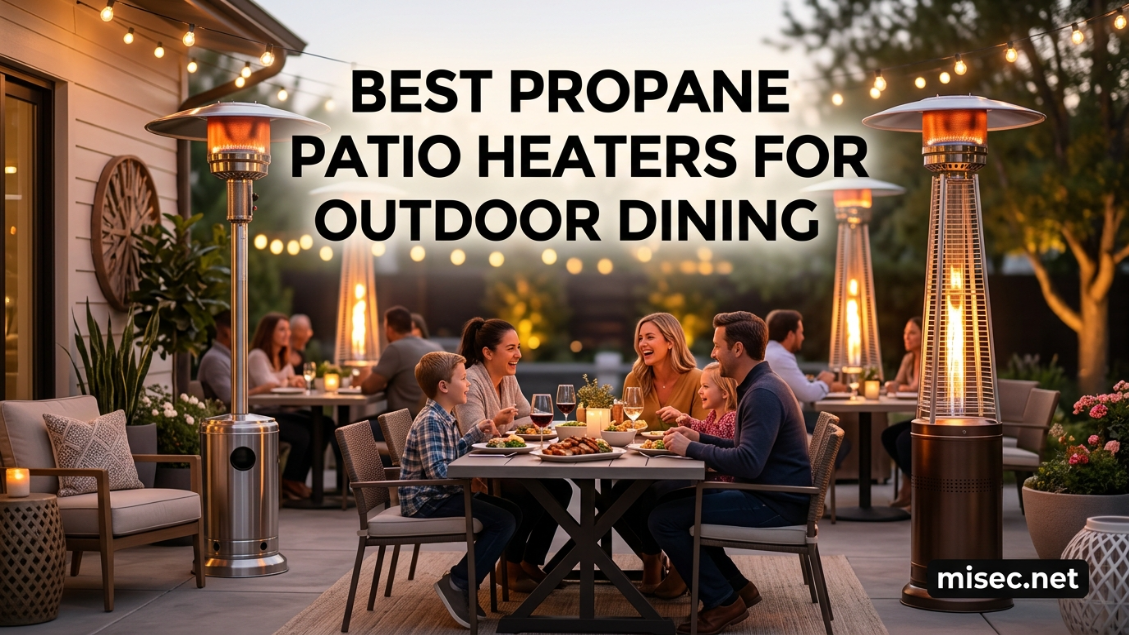Best Propane Patio Heaters for Outdoor Dining
