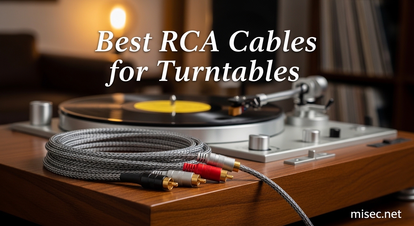 Best RCA Cables for Turntables