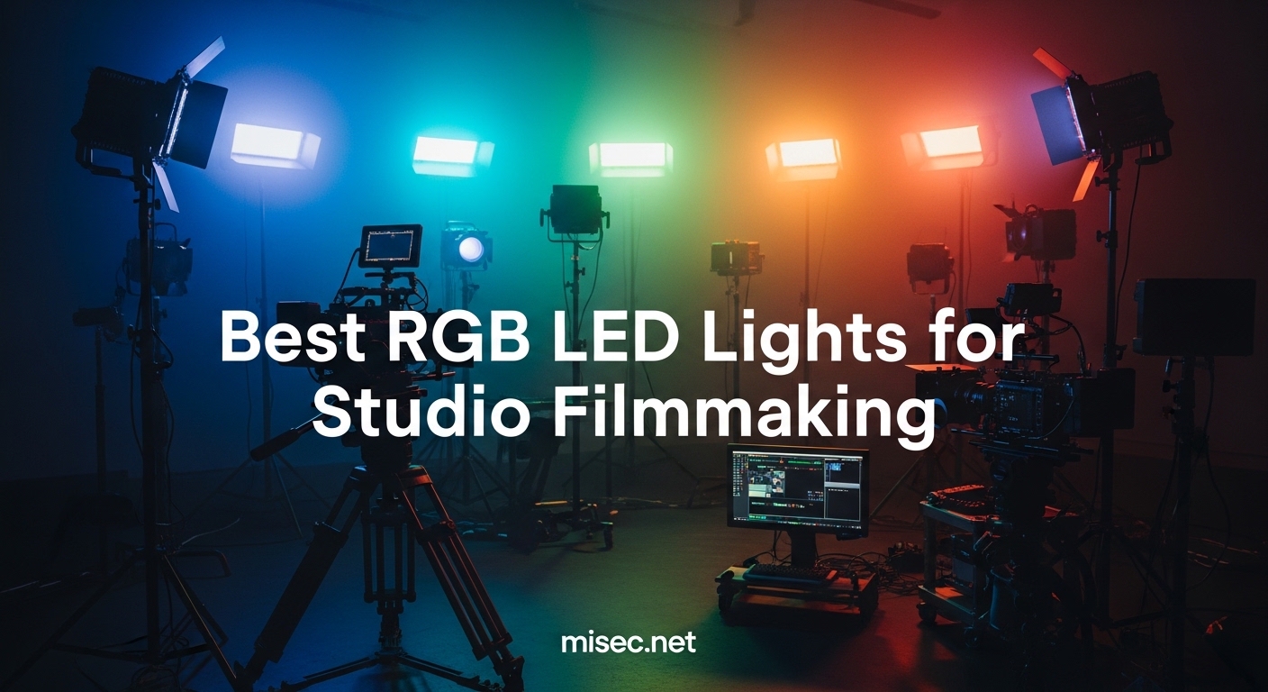 Best RGB LED Lights for Studio Filmmaking