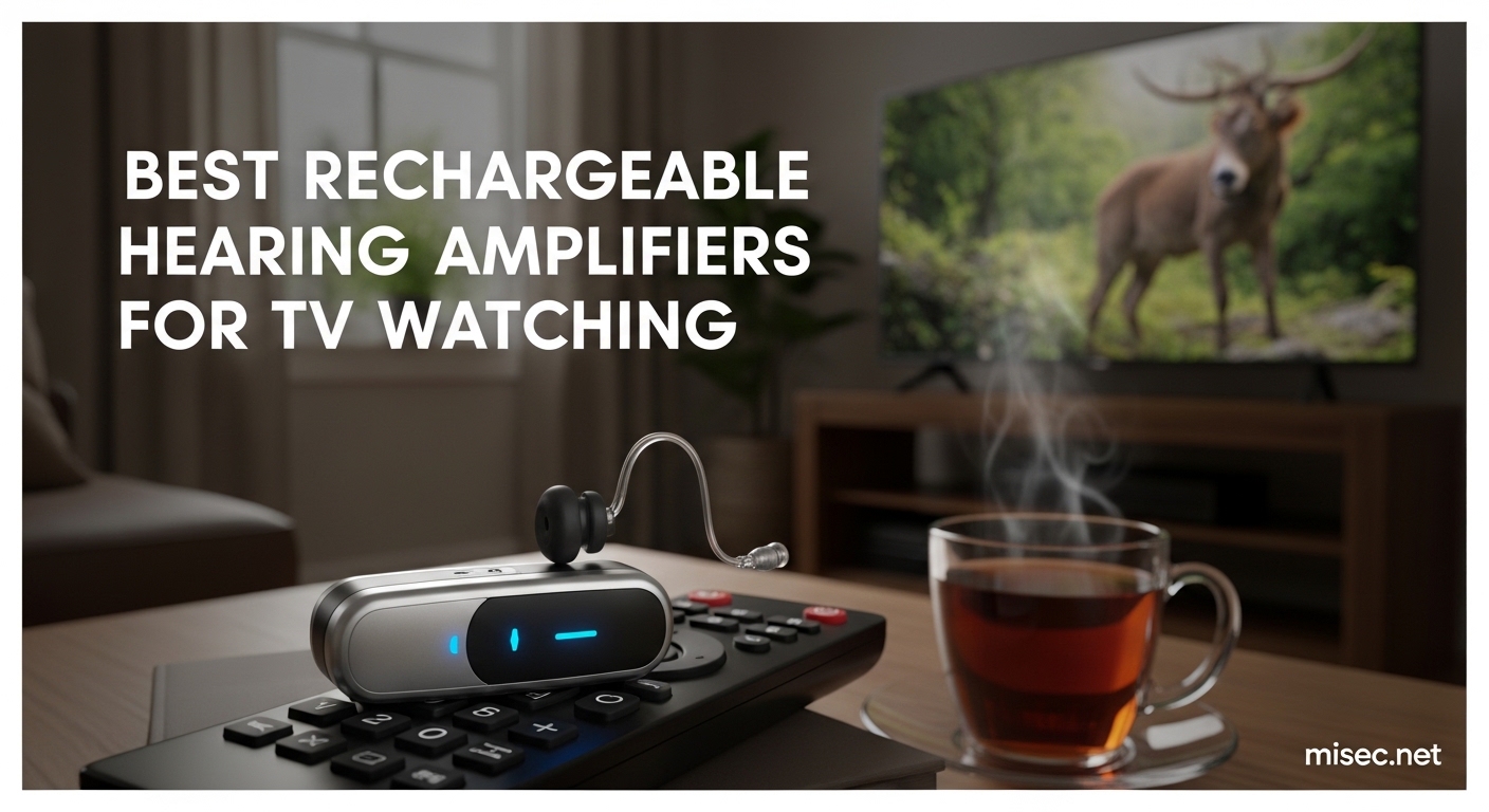 Best Rechargeable Hearing Amplifiers for TV Watching