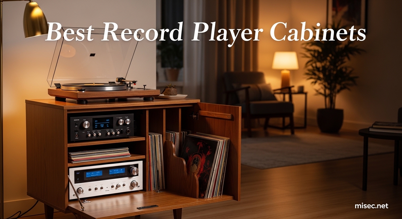 Best Record Player Cabinets
