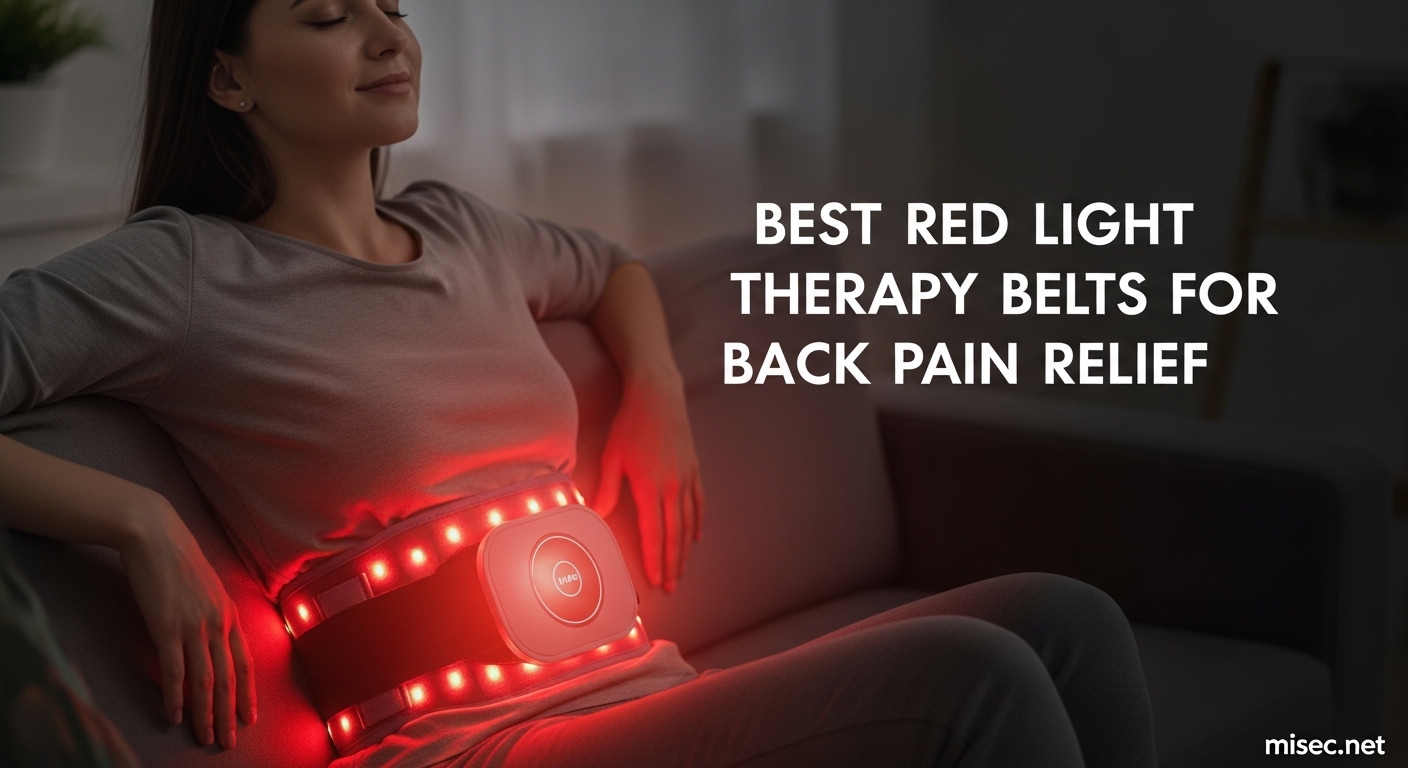 Best Red Light Therapy Belts for Back Pain Relief