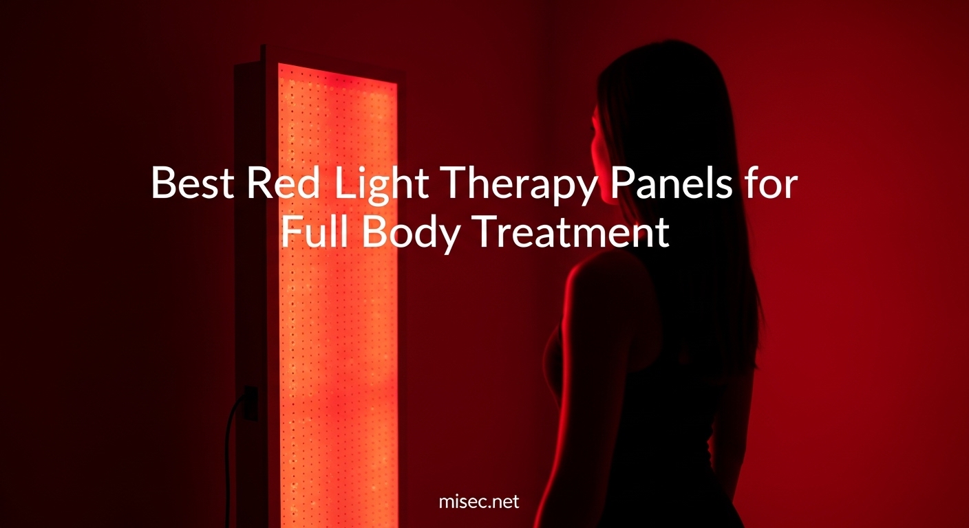 Best Red Light Therapy Panels for Full Body Treatment