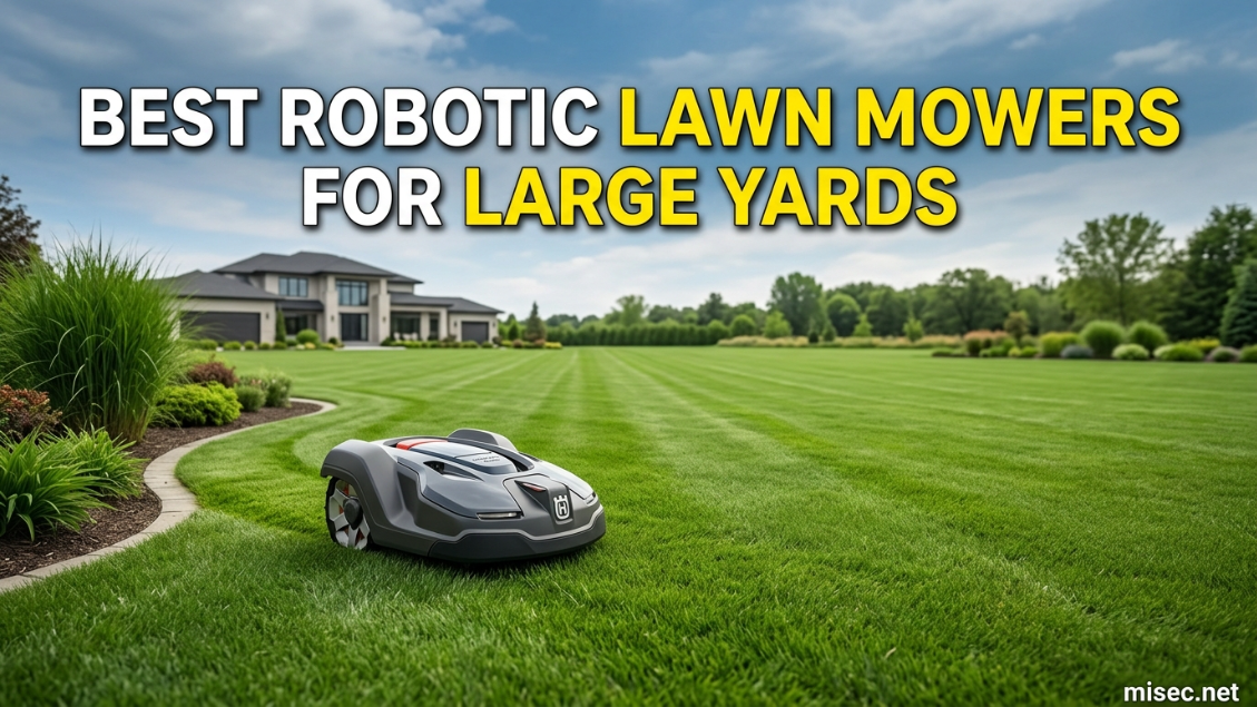 Best Robotic Lawn Mowers for Large Yards
