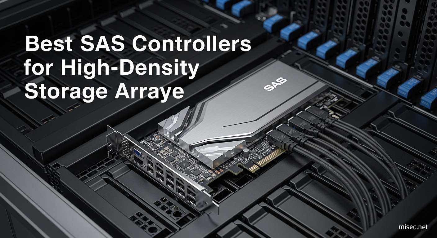 Best SAS Controllers for High-Density Storage Arrays