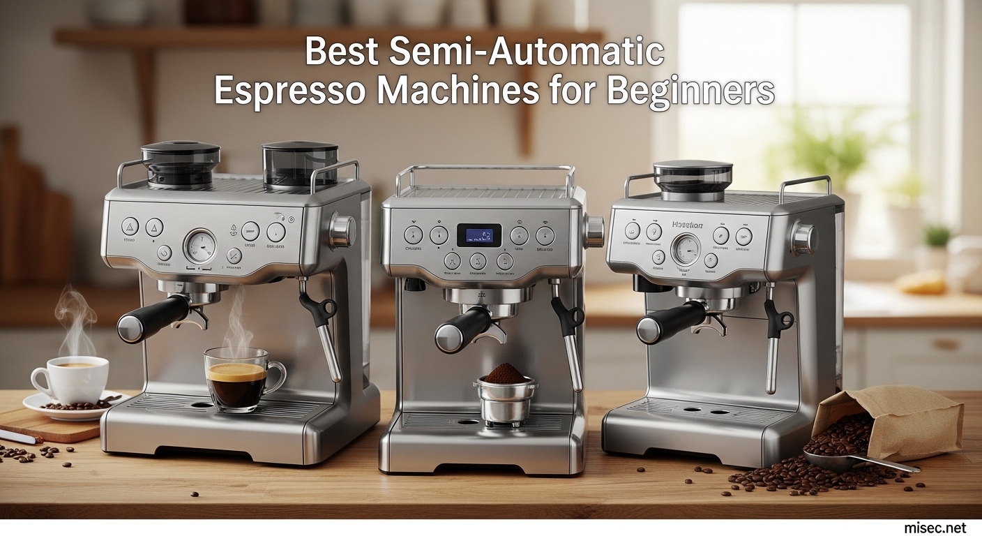 Best Semi-Automatic Espresso Machines for Beginners