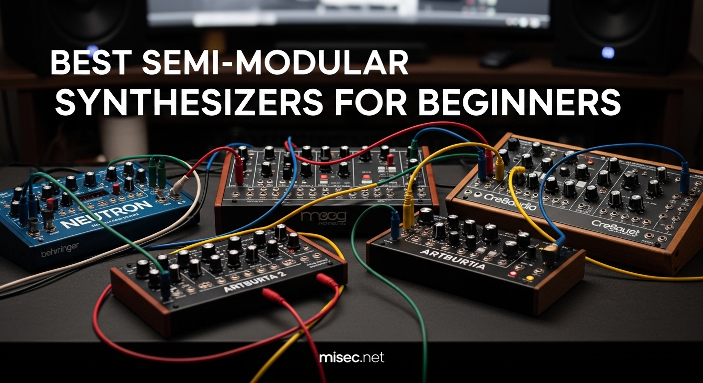 Best Semi-Modular Synthesizers for Beginners
