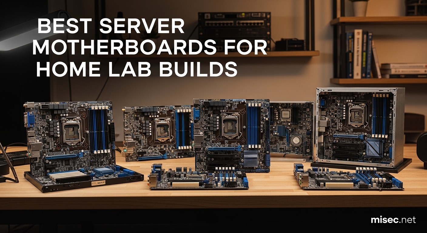 Best Server Motherboards for Home Lab Builds
