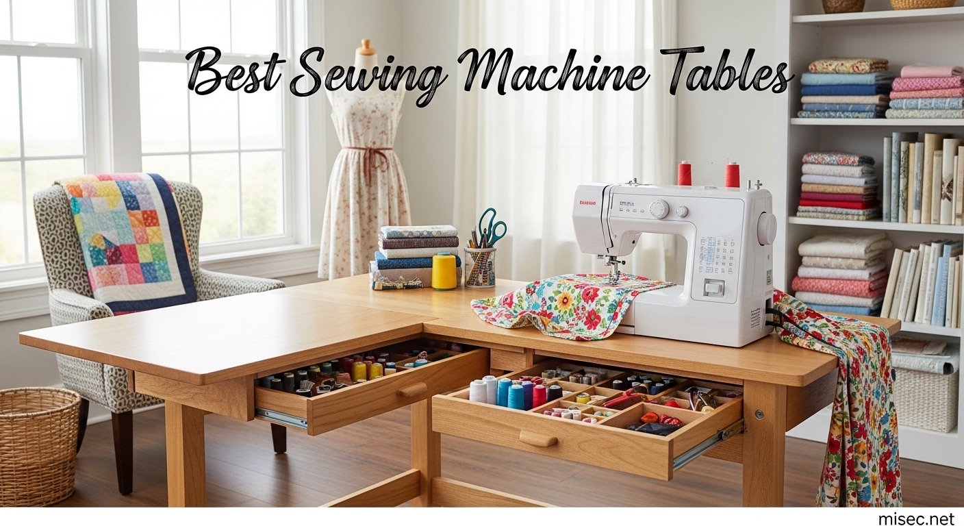 Best Sewing Machine Tables
