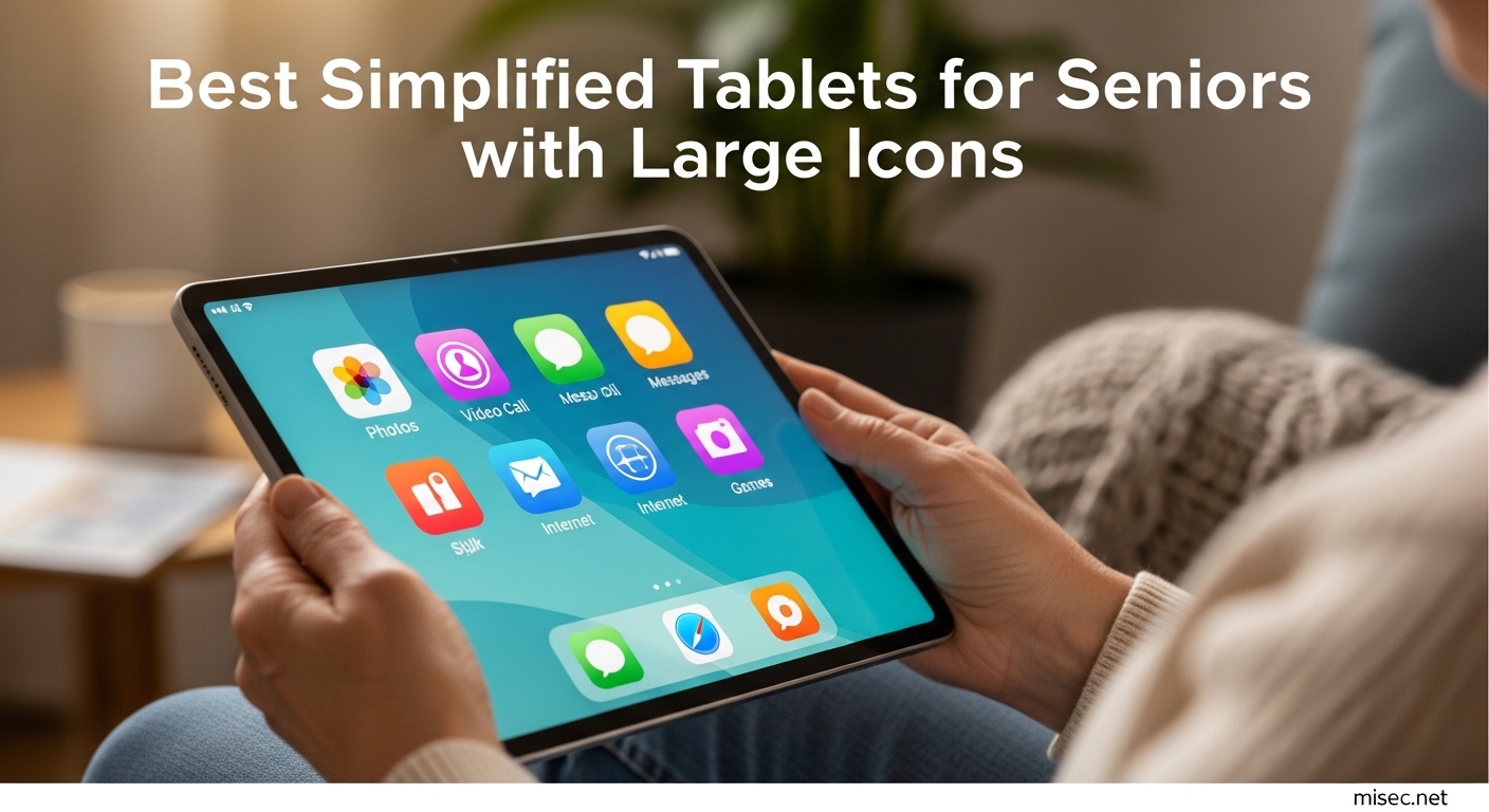 Best Simplified Tablets for Seniors with Large Icons