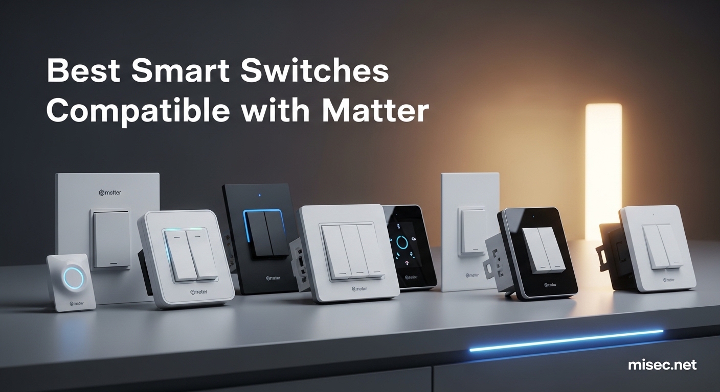 Best Smart Switches Compatible with Matter