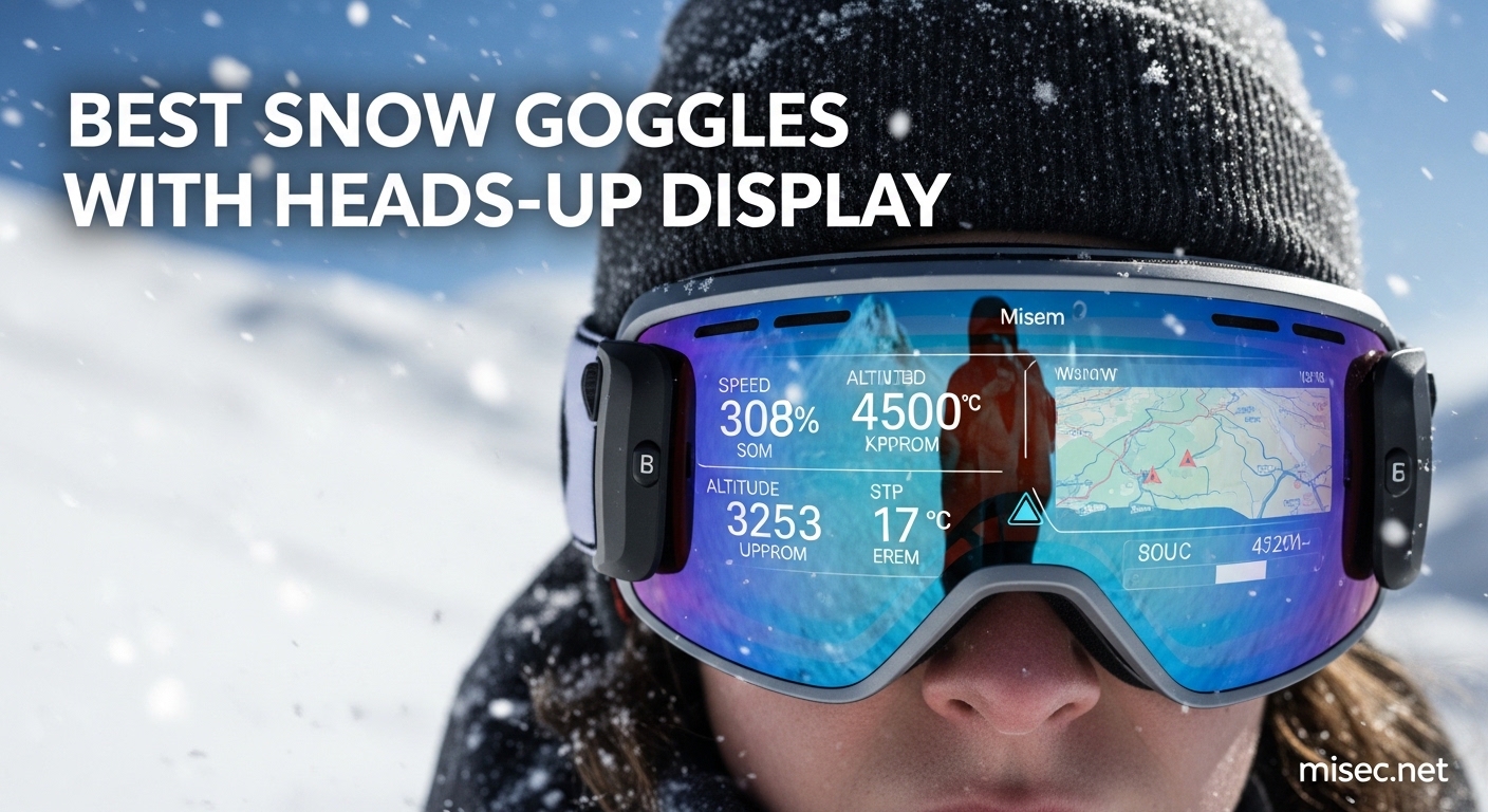 Best Snow Goggles with Heads-Up Display