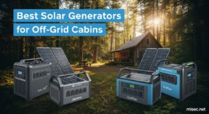 Best Solar Generators for Off-Grid Cabins