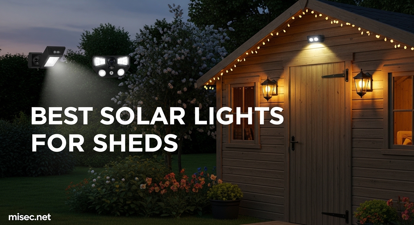 Best Solar Lights for Sheds