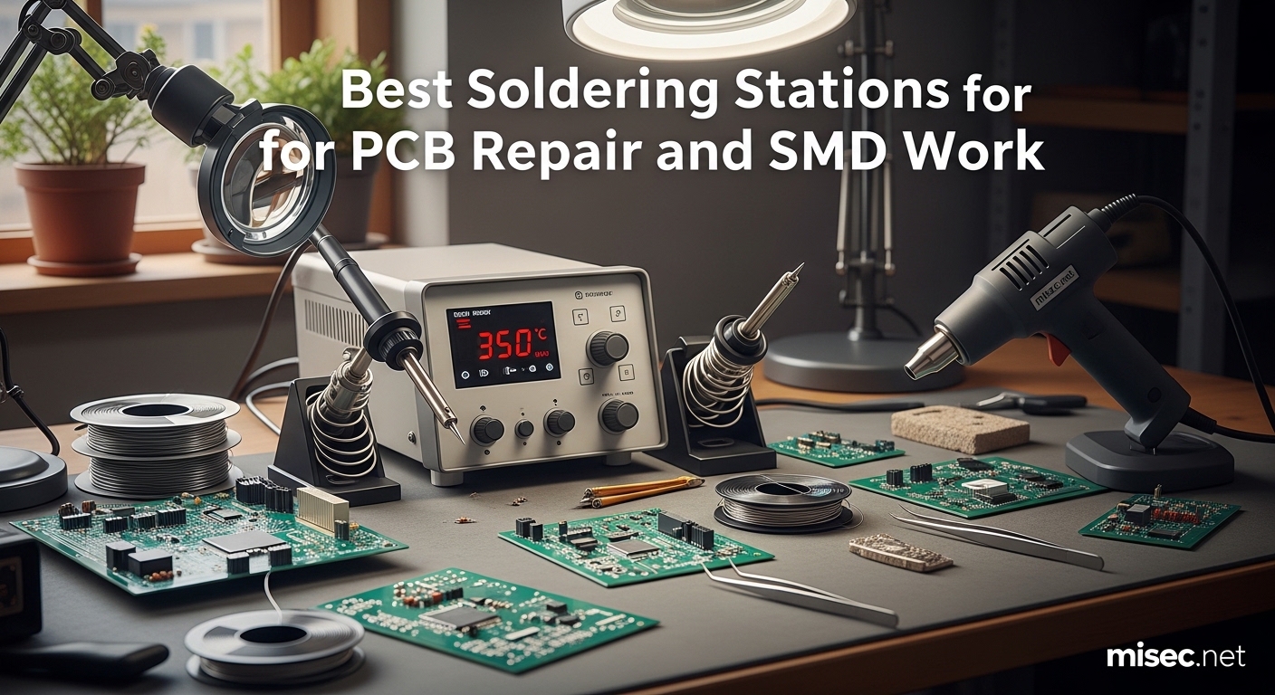 Best Soldering Stations for PCB Repair and SMD Work