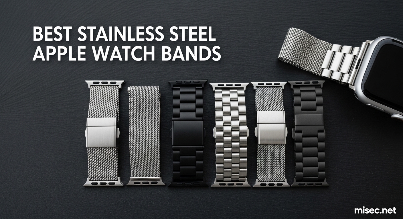 Best Stainless Steel Apple Watch Bands