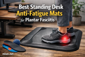 Best Standing Desk Anti-Fatigue Mats for Plantar Fasciitis