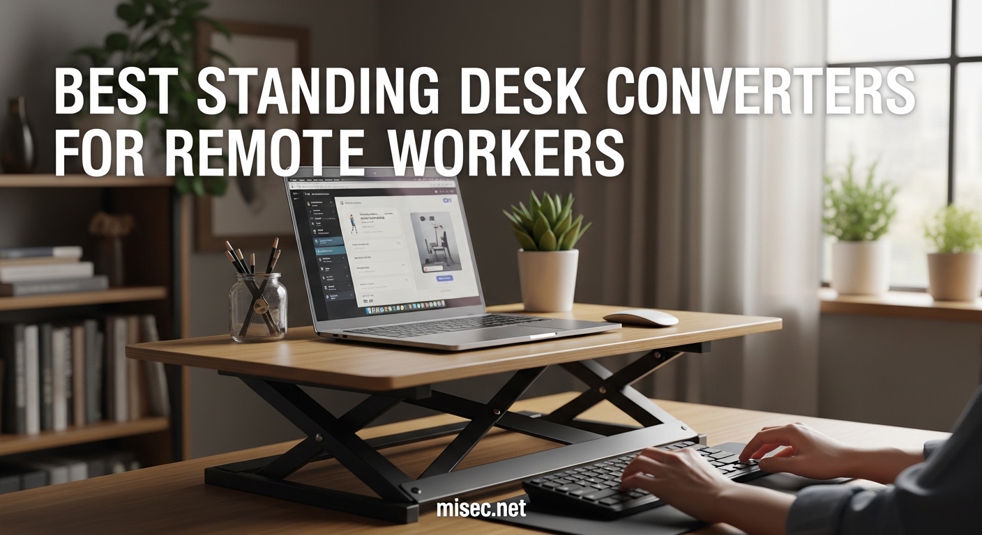 Best Standing Desk Converters for Remote Workers