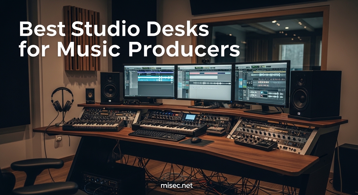 Best Studio Desks for Music Producers