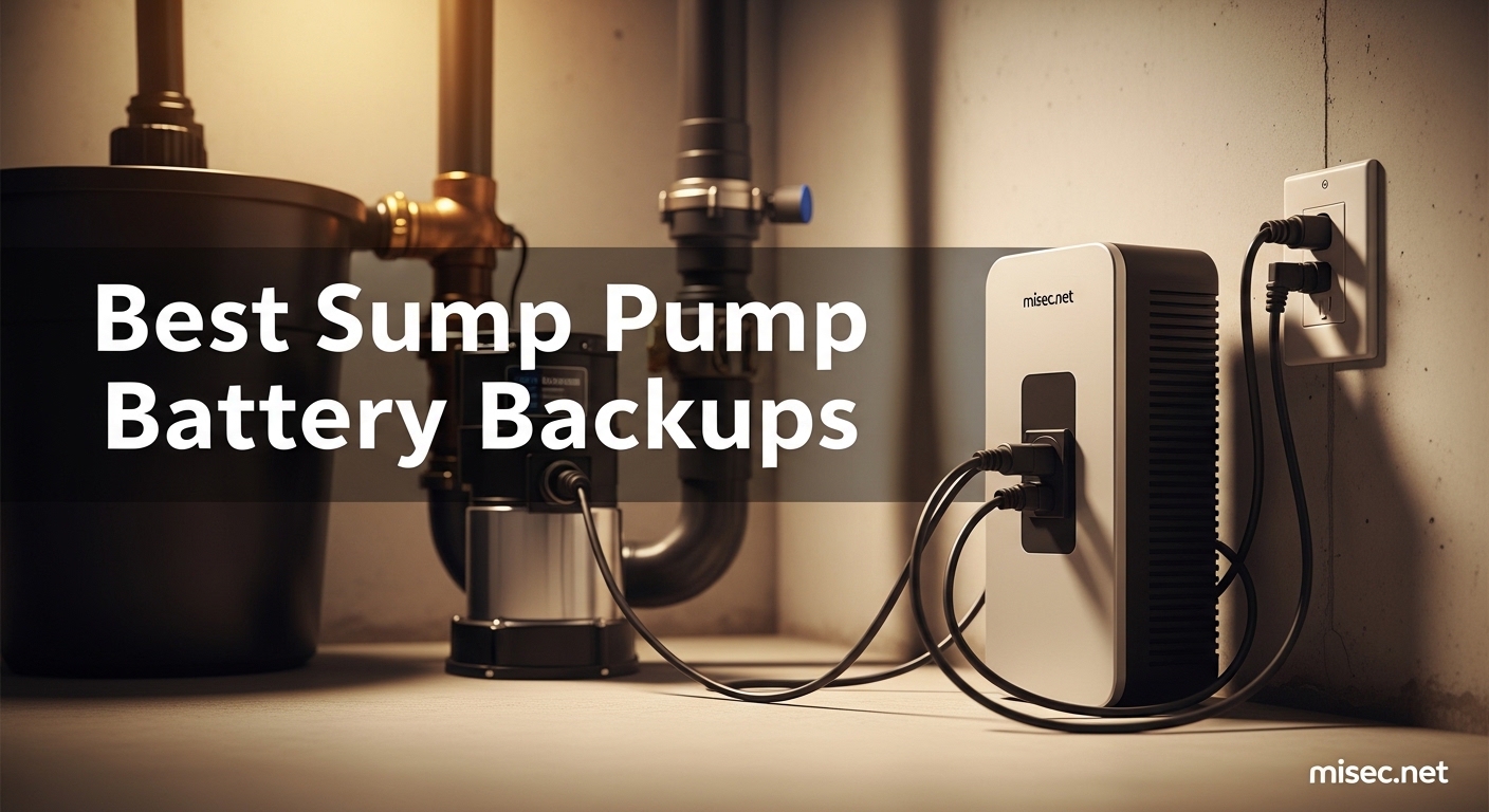 Best Sump Pump Battery Backups