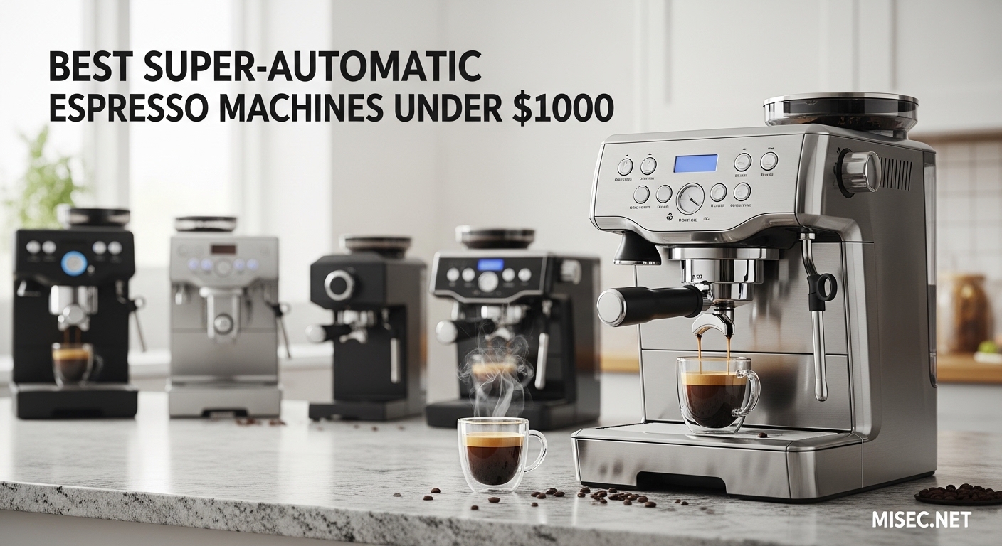 Best Super-Automatic Espresso Machines Under $1000