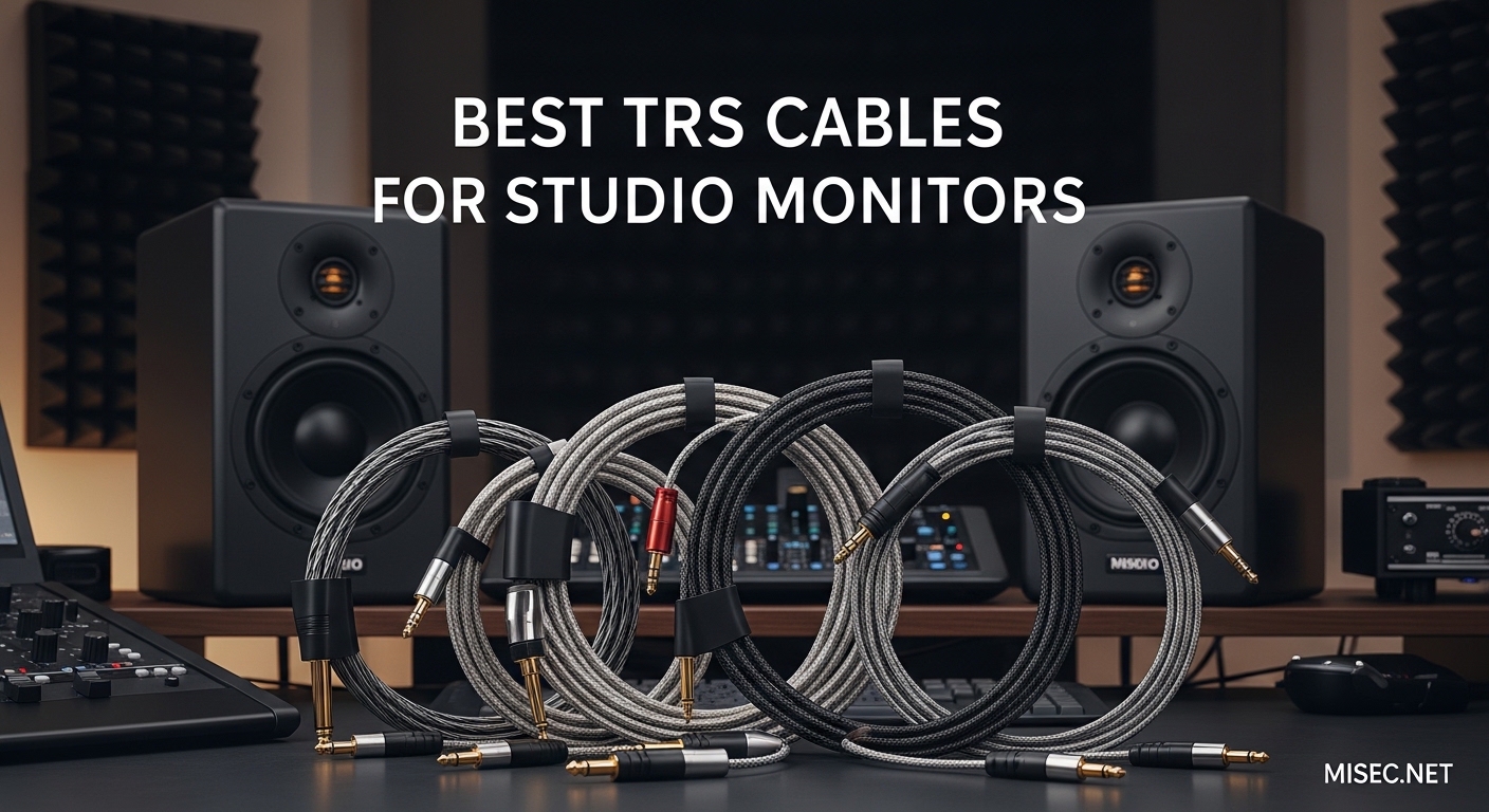 Best TRS Cables for Studio Monitors