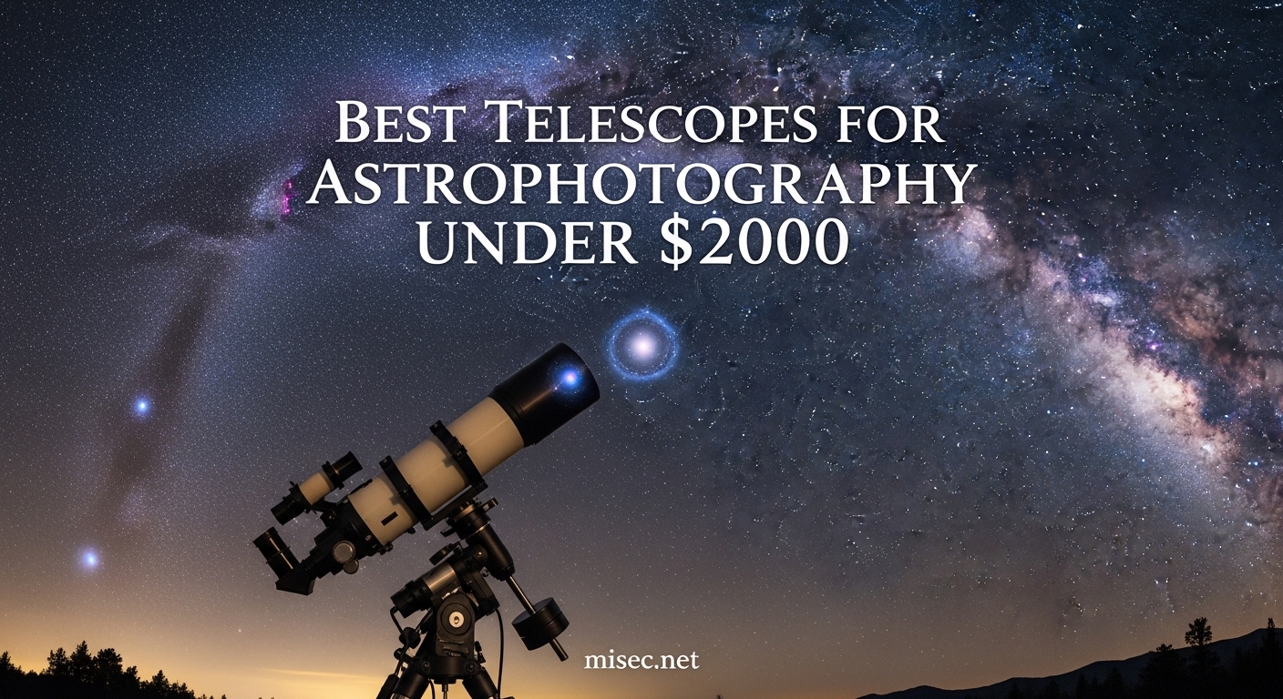 Best Telescopes for Astrophotography Under $2000