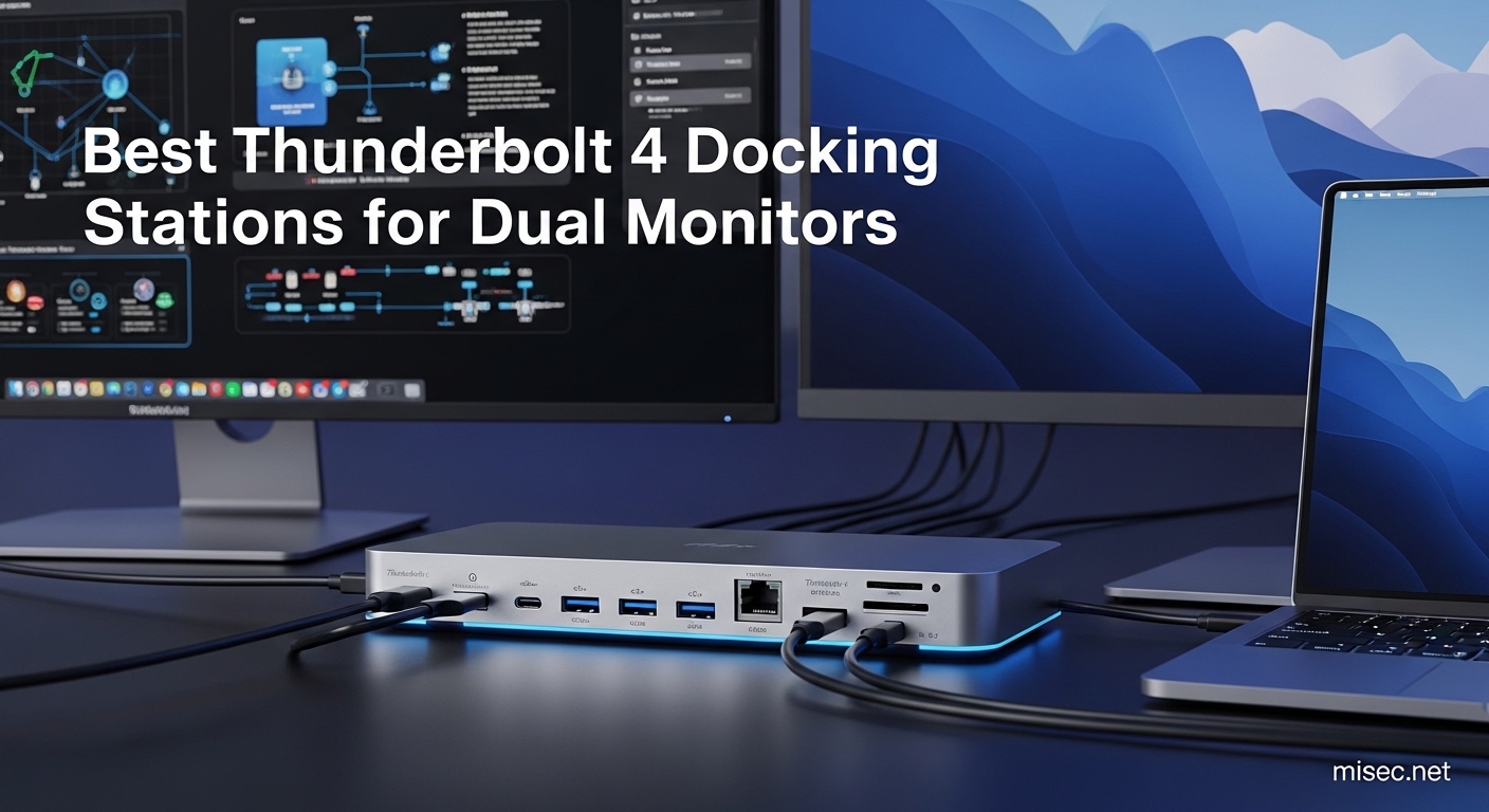 Best Thunderbolt 4 Docking Stations for Dual Monitors