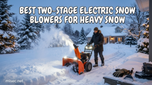 Best Two-Stage Electric Snow Blowers for Heavy Snow