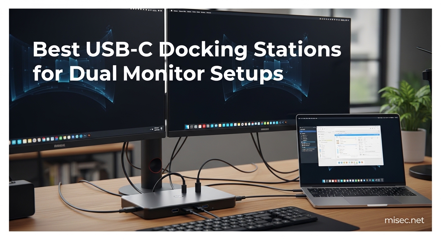 Best USB-C Docking Stations for Dual Monitor Setups