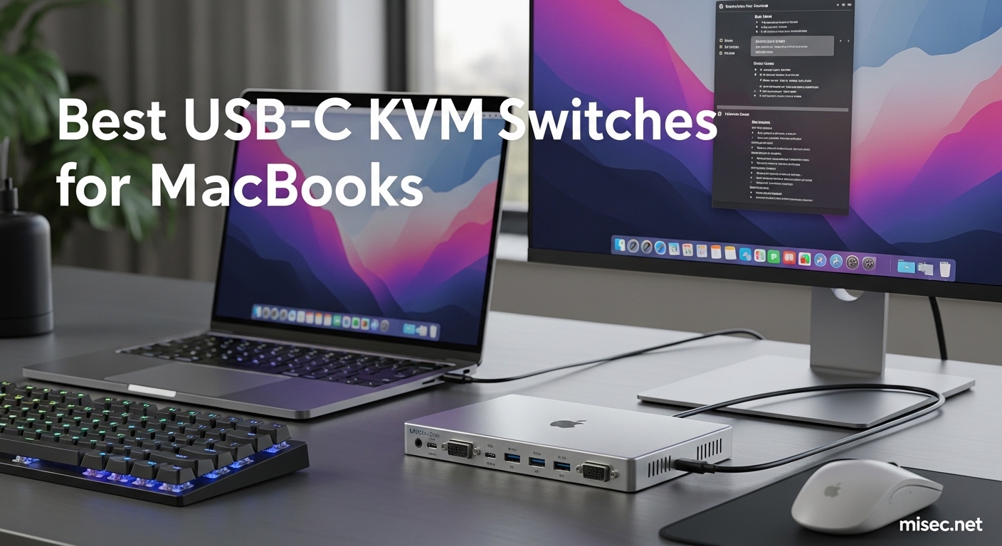 Best USB-C KVM Switches for MacBooks
