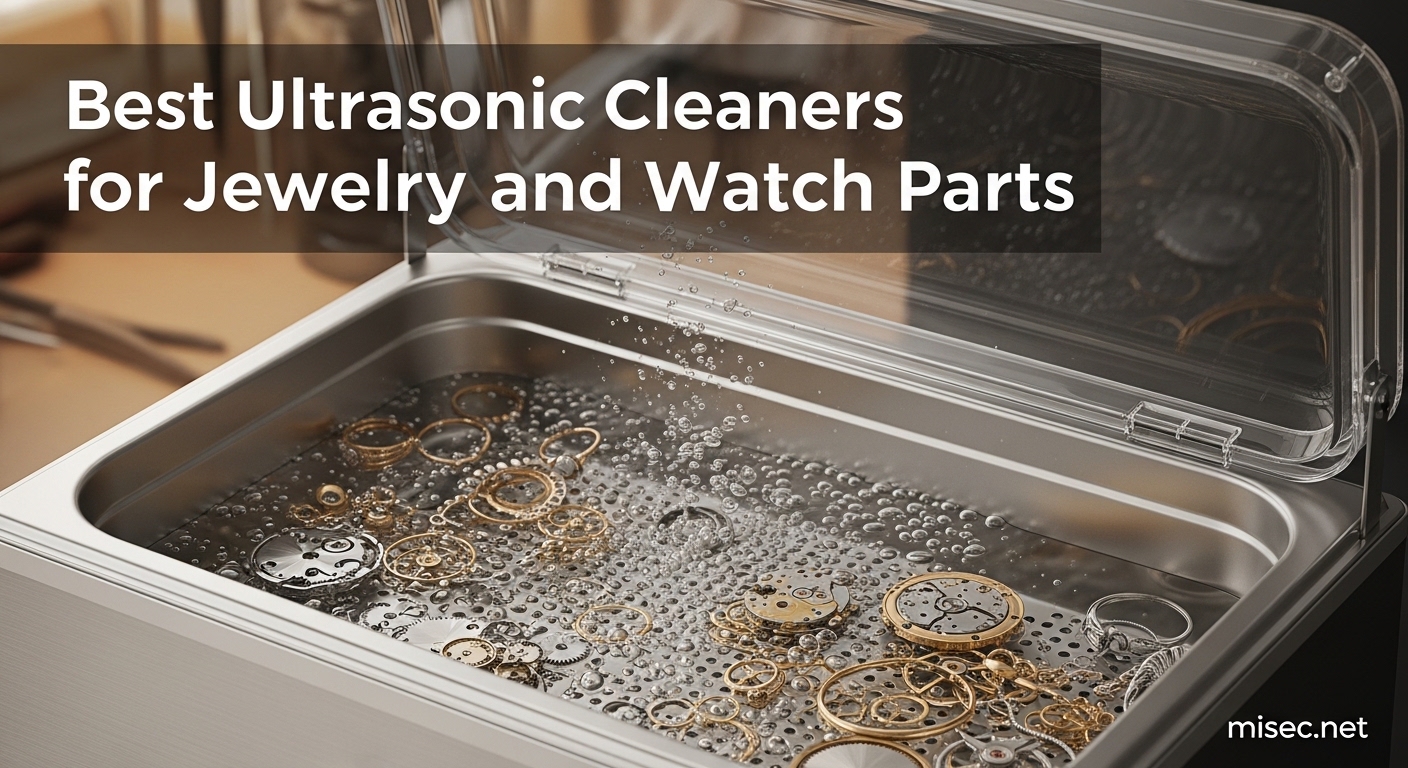 Best Ultrasonic Cleaners for Jewelry and Watch Parts