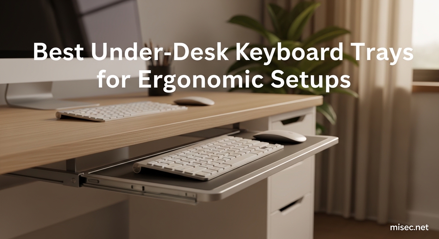 Best Under-Desk Keyboard Trays for Ergonomic Setups