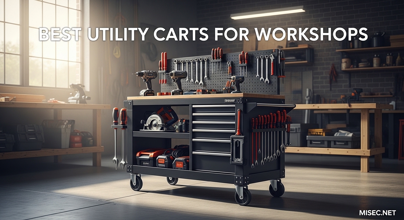Best Utility Carts for Workshops