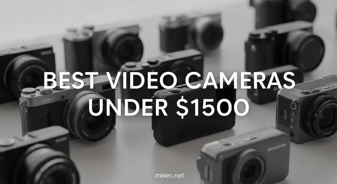 Best Video Cameras Under $1500