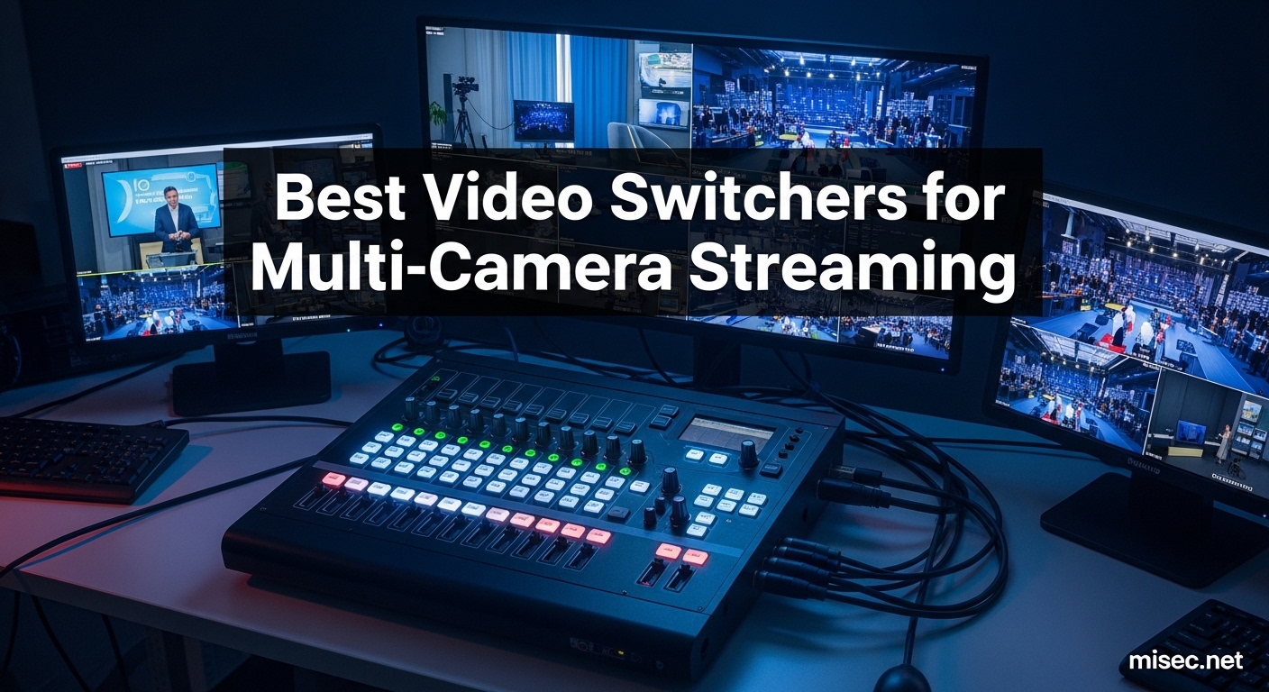 Best Video Switchers for Multi-Camera Streaming
