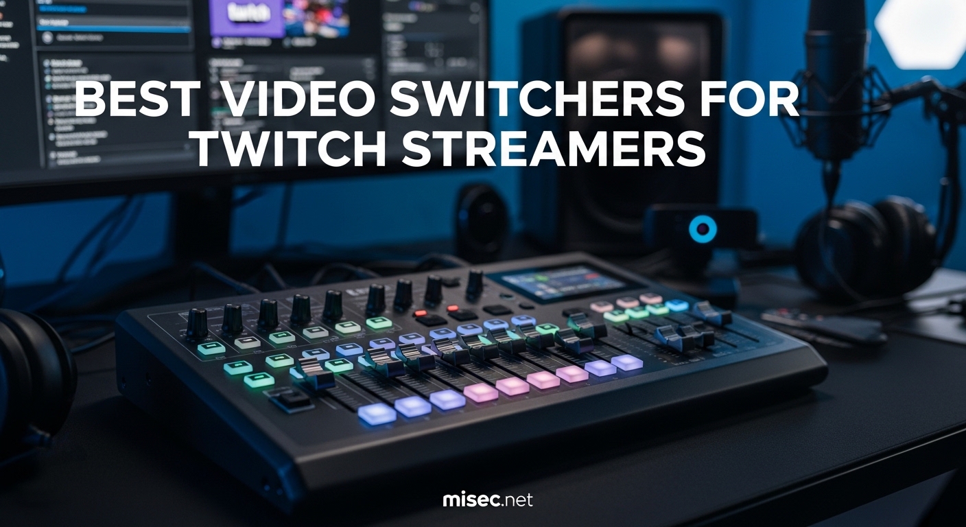 Best Video Switchers for Twitch Streamers