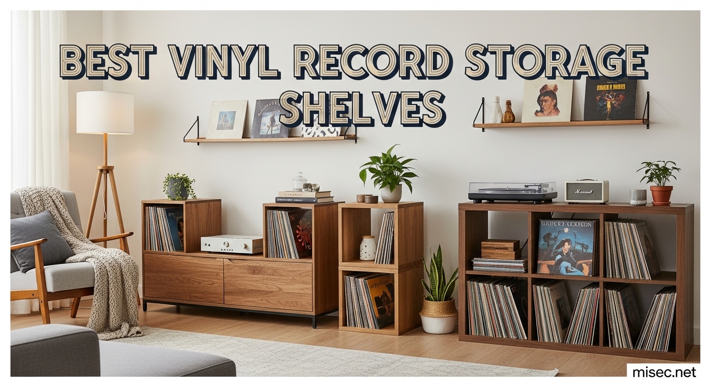 Best Vinyl Record Storage Shelves