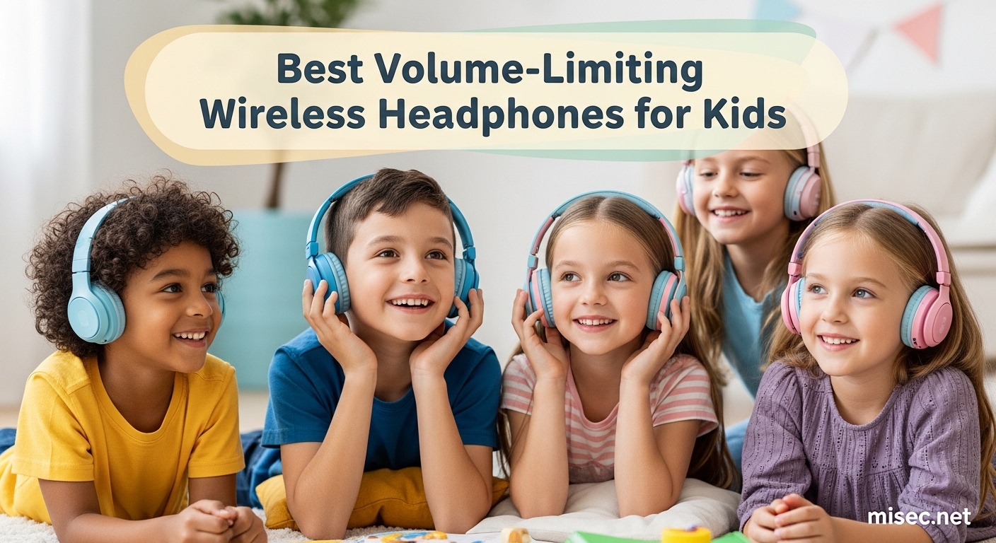 Best Volume-Limiting Wireless Headphones for Kids
