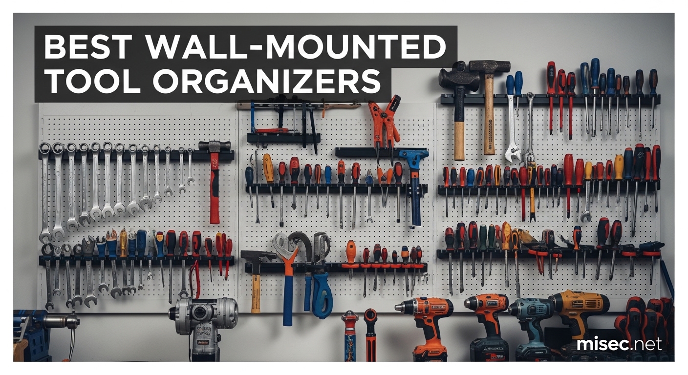 Best Wall-Mounted Tool Organizers